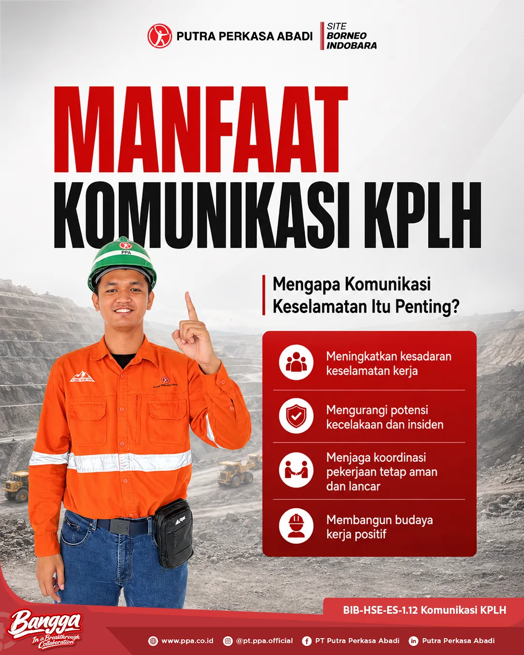 Manfaat Komunikasi KPLH dalam Menciptakan Tempat Kerja yang Aman